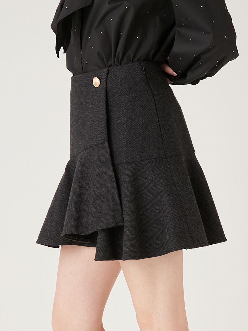 FURFUR「ツイードフレアスカート」|スカート|