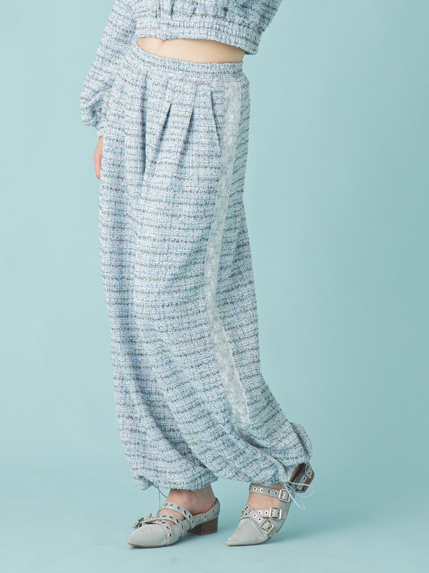 FURFUR「ツイーディトラックパンツ」|チノ|