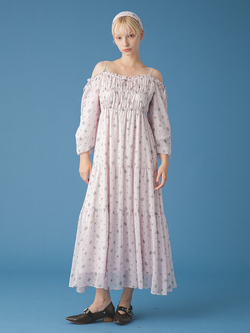 FURFUR「2WAYオリジナルフローラルドレス」|ドレス|