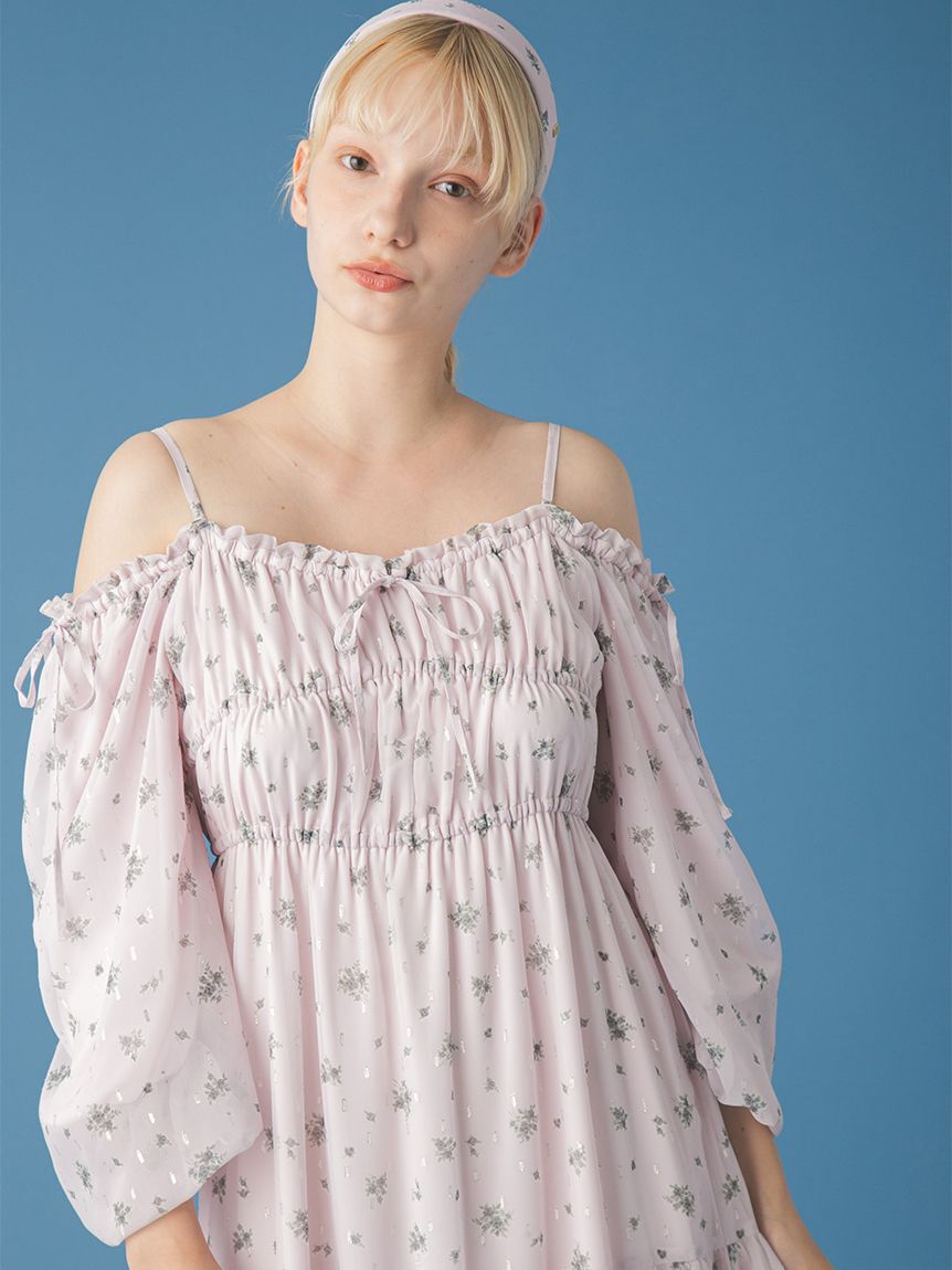 FURFUR「2WAYオリジナルフローラルドレス」|ドレス|