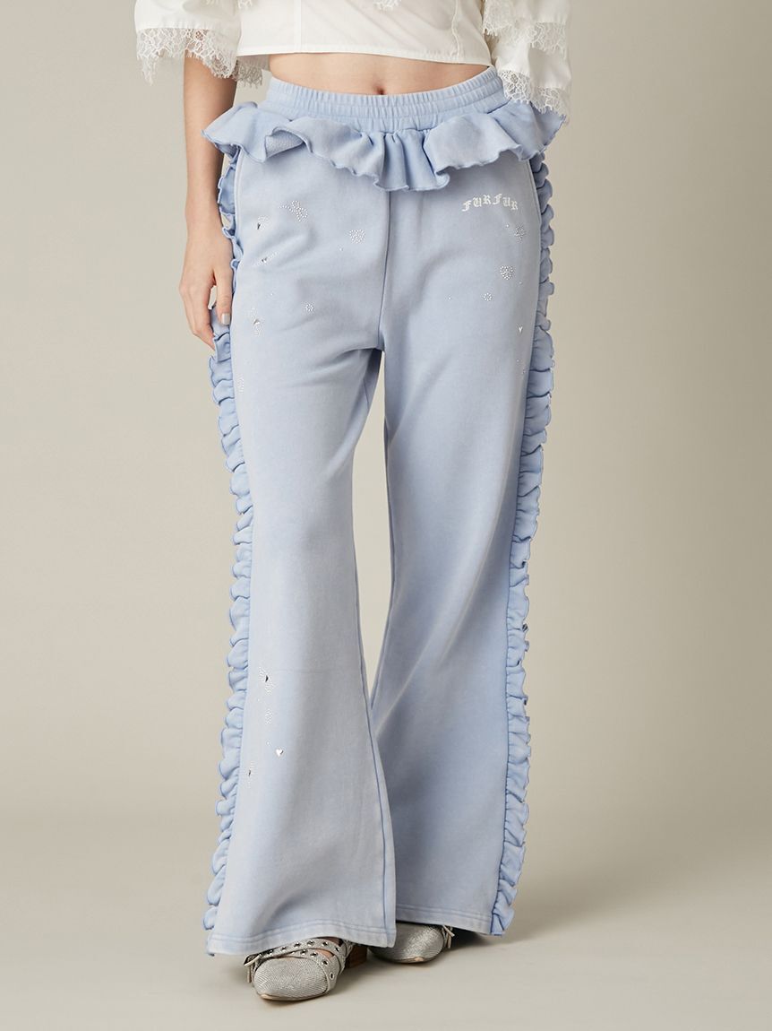 FURFUR「フリルスウェットパンツ」|チノ|