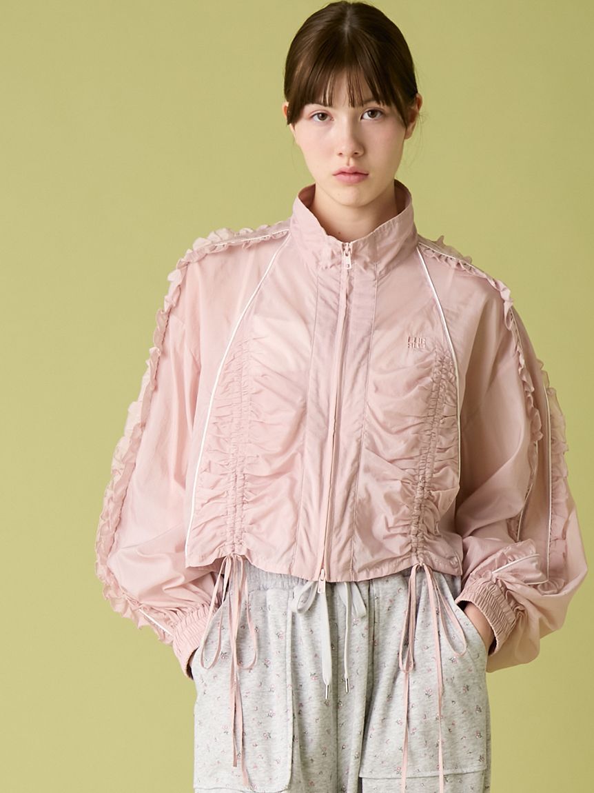FURFUR「シアーフリルブルゾン」|ブルゾン・スタジャン|PNK
