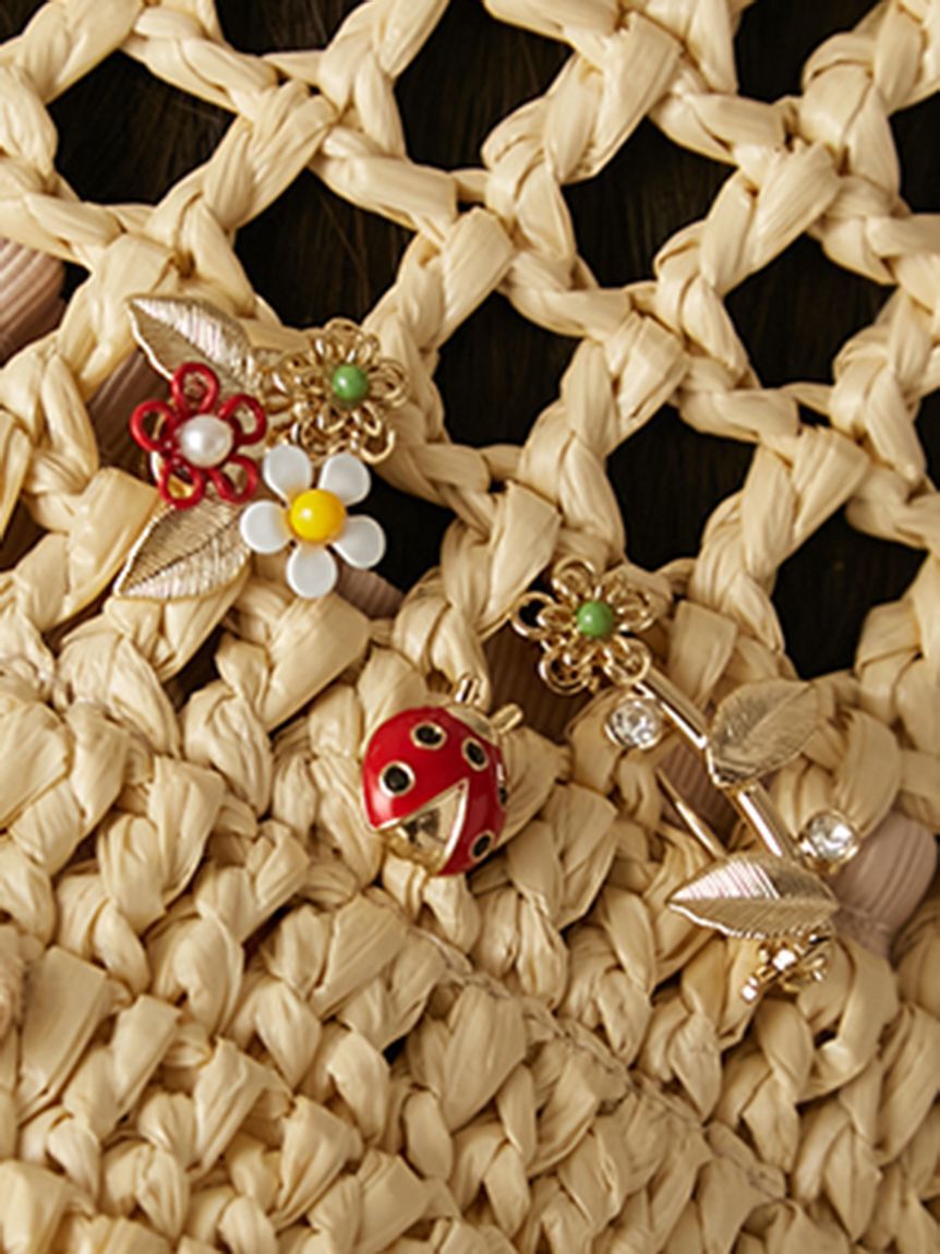 FURFUR「フラワーモチーフブローチセット」|ブローチ・コサージュ|