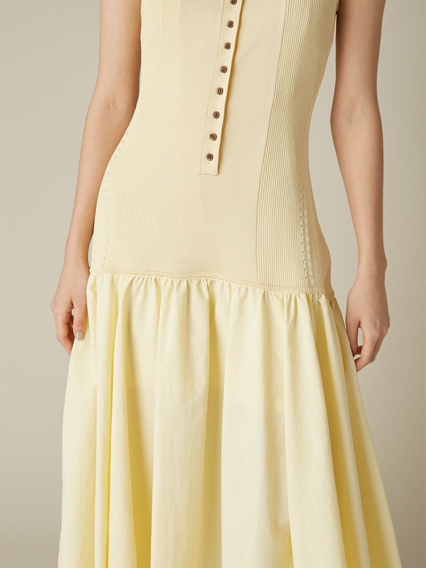 FURFUR「ポロニットワンピース」|ワンピース|