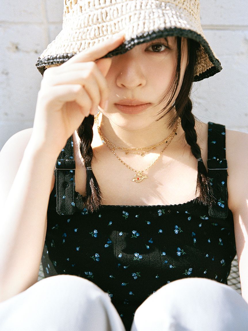 FURFUR「ミニフラワープリントタンクトップ」|タンクトップ|