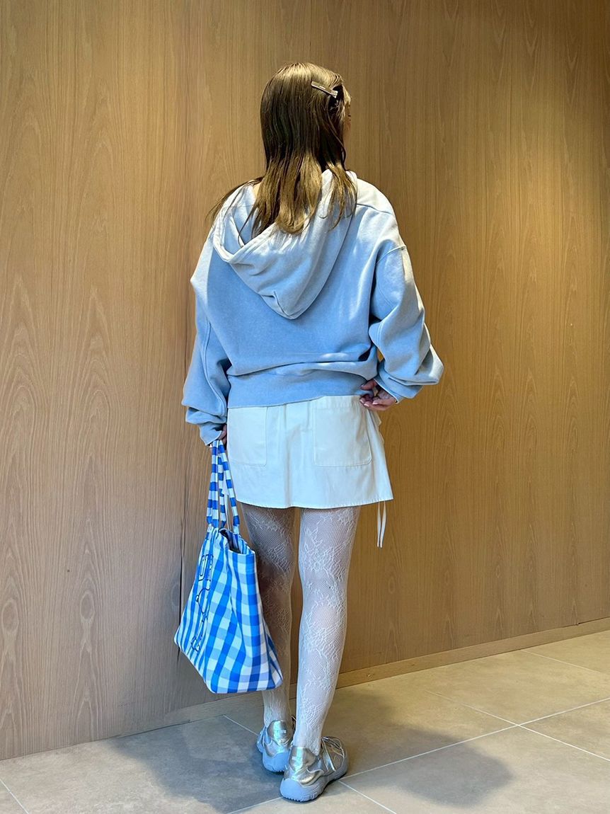 FURFUR「スヌーピーコラボルーズシルエットパーカー」|パーカー|