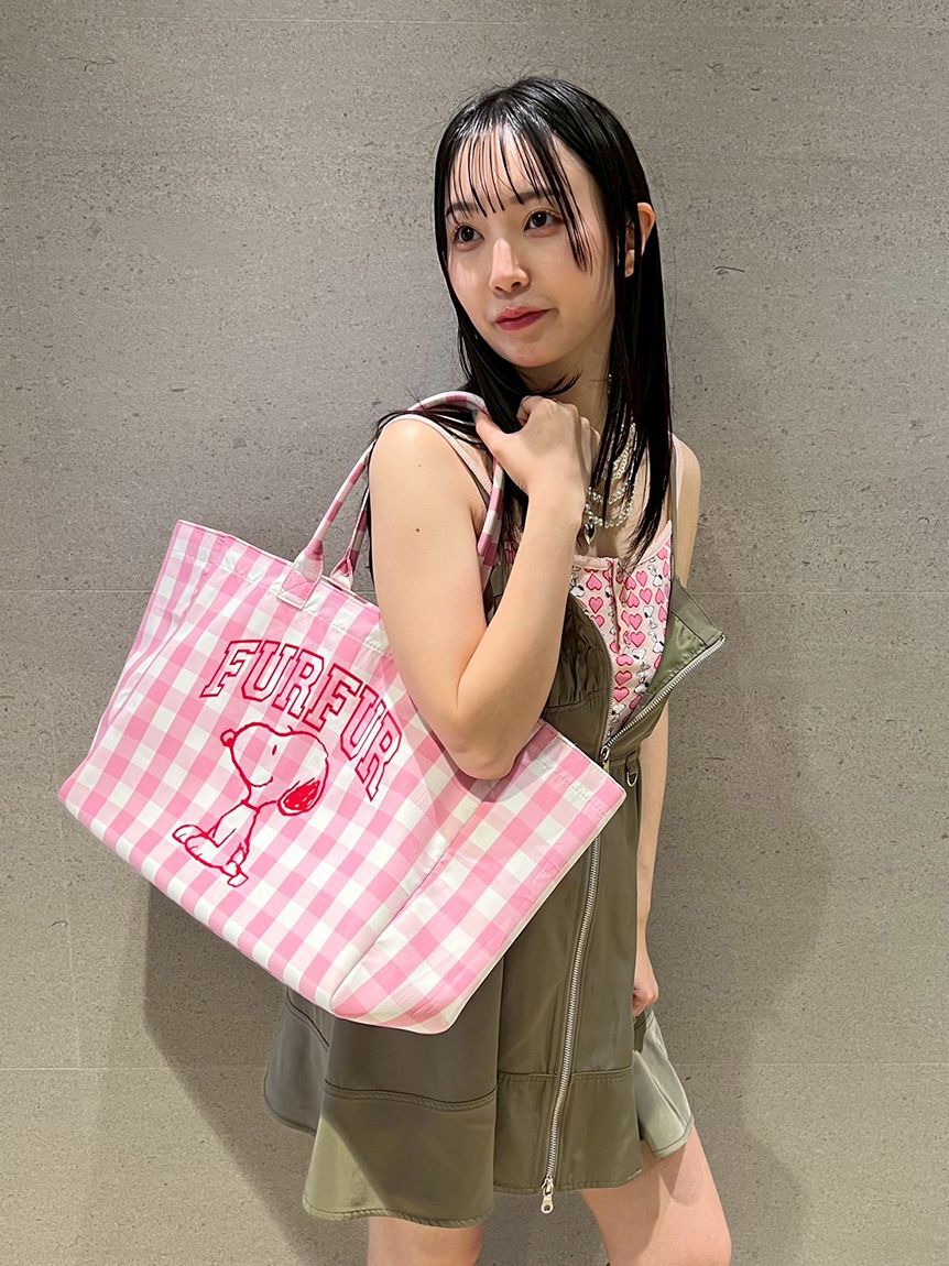 FURFUR「スヌーピーコラボビッグトートバッグ」|トートバッグ|