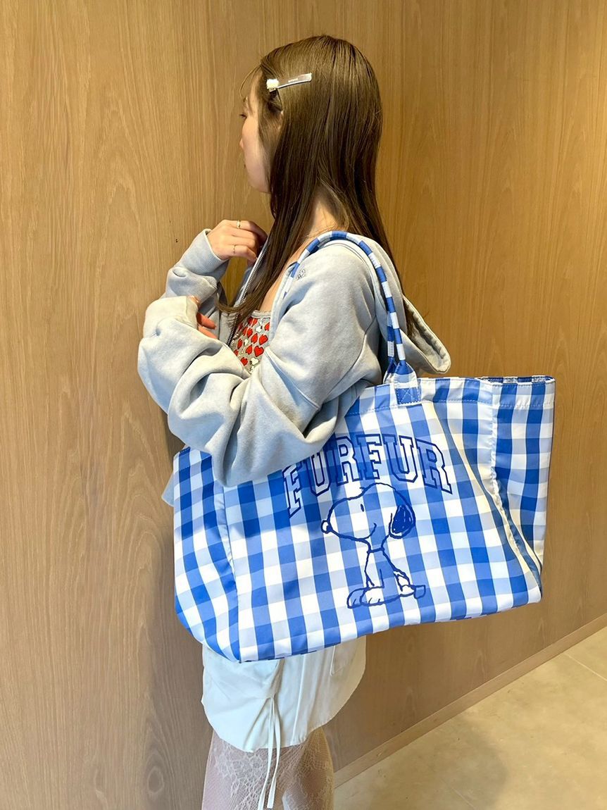 FURFUR「スヌーピーコラボビッグトートバッグ」|トートバッグ|