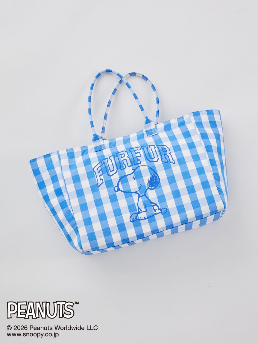 FURFUR「スヌーピーコラボビッグトートバッグ」|トートバッグ|BLU