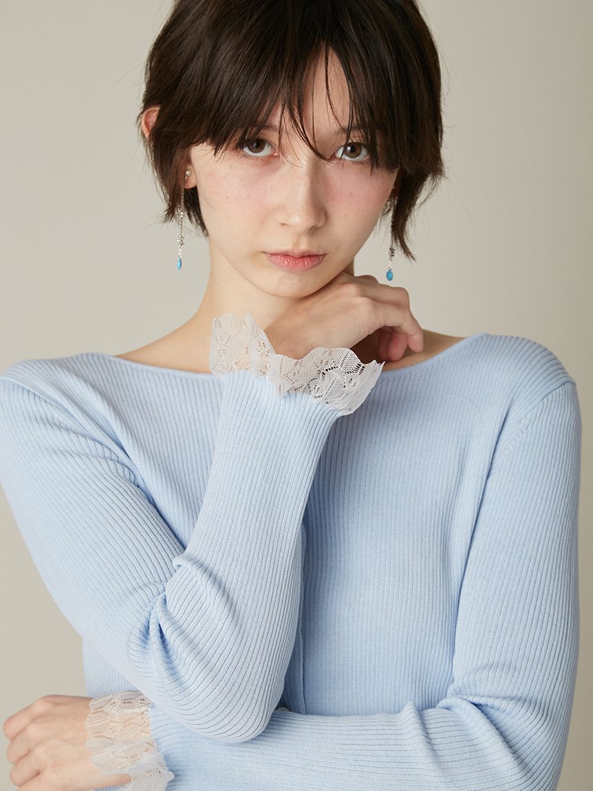 FURFUR「【UVカット】トリミングリブカーディガン【WEB限定カラー】」|カーディガン|