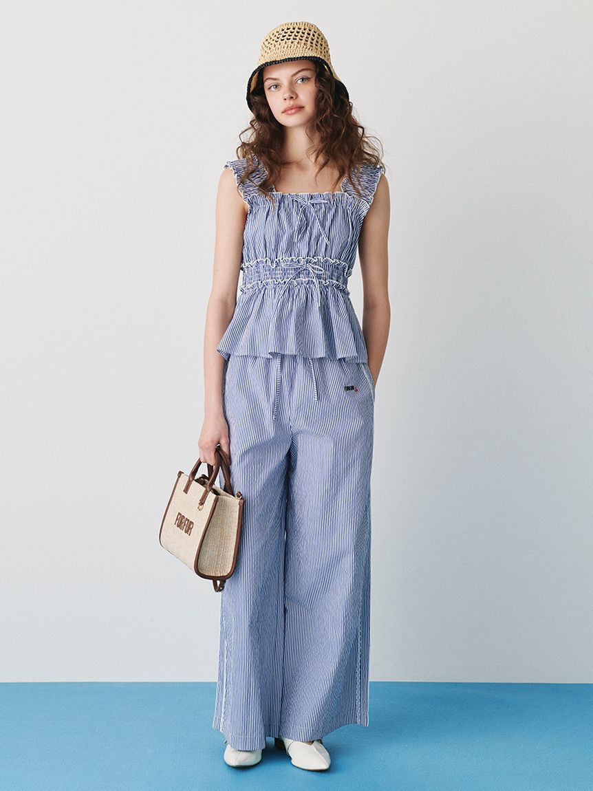 FURFUR「【限定カラー】ラフィアロゴトートバッグ」|トートバッグ|