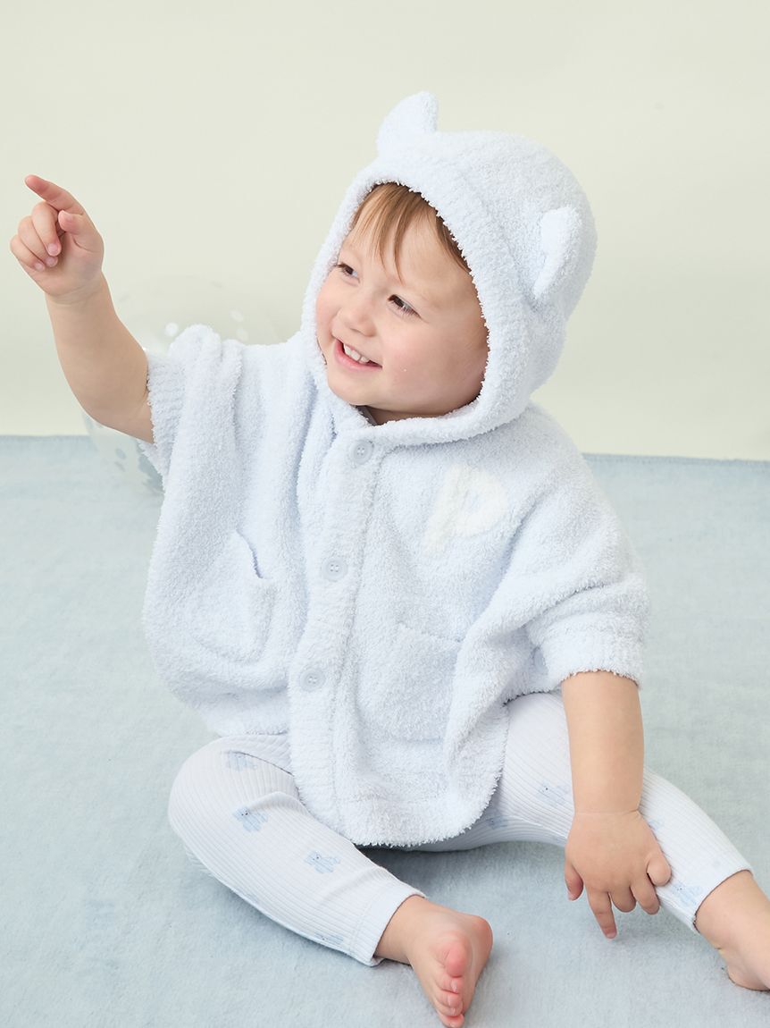 GELATO PIQUE KIDS & BABY「【ONLINE限定カラーあり】【BABY】パウダーベアポンチョ」|その他ベビーウェア|
