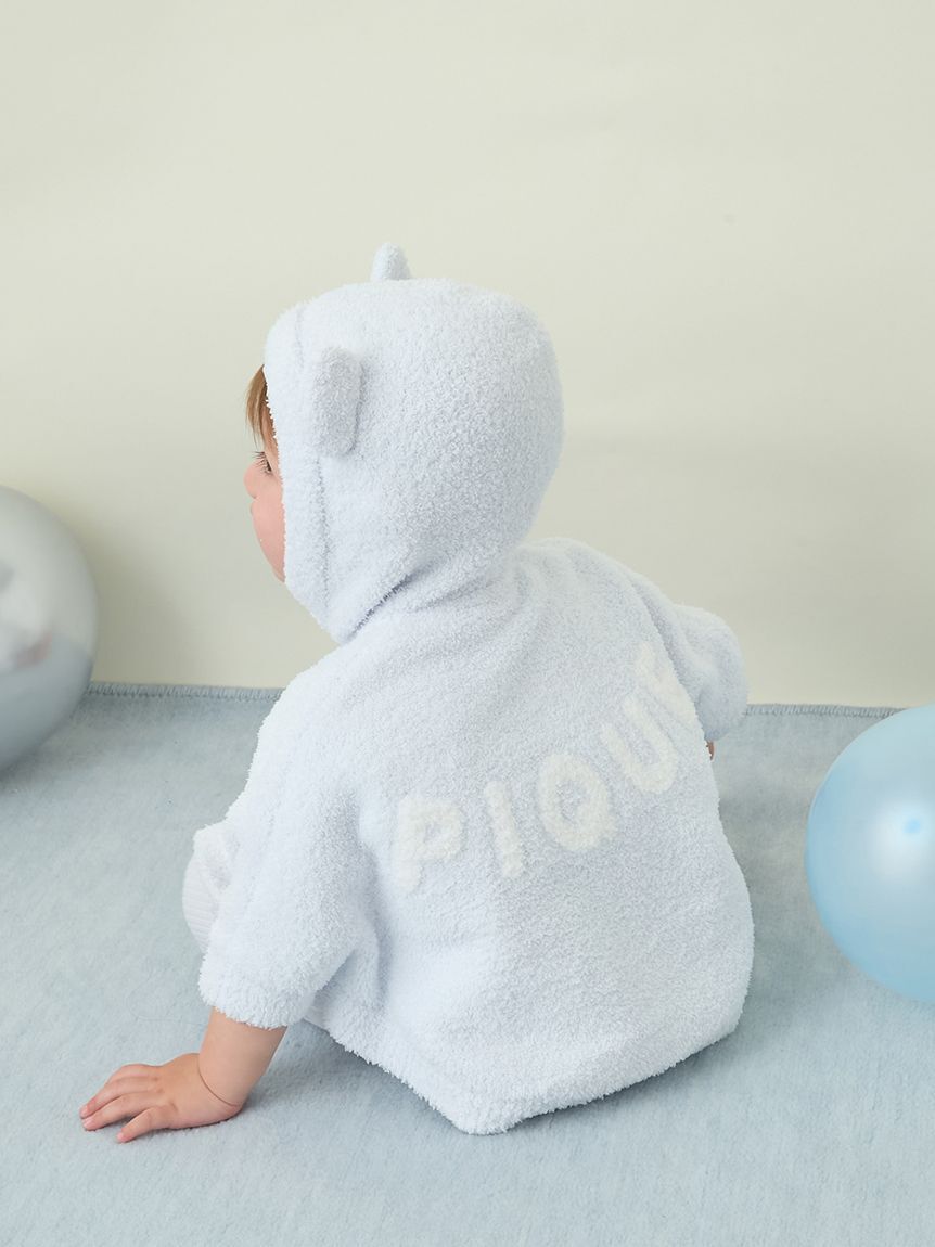 GELATO PIQUE KIDS & BABY「【ONLINE限定カラーあり】【BABY】パウダーベアポンチョ」|その他ベビーウェア|