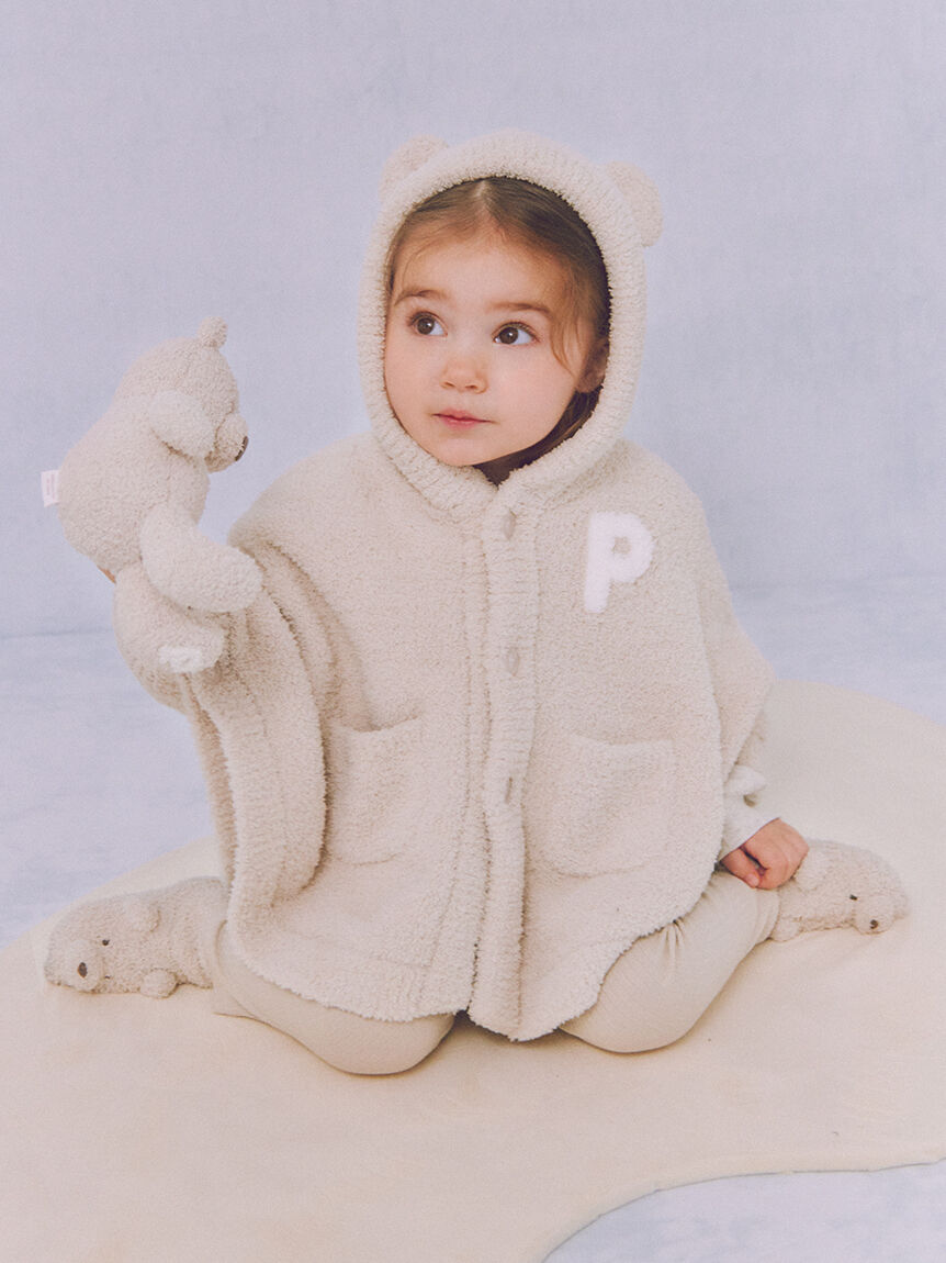 GELATO PIQUE KIDS & BABY「【ONLINE限定カラーあり】【BABY】パウダーベアポンチョ」|その他ベビーウェア|