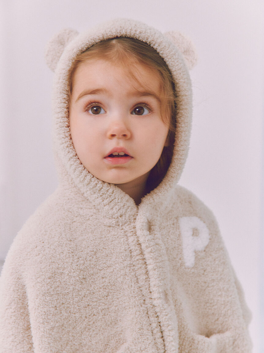 GELATO PIQUE KIDS & BABY「【ONLINE限定カラーあり】【BABY】パウダーベアポンチョ」|その他ベビーウェア|