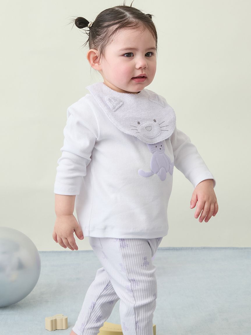 GELATO PIQUE KIDS & BABY「【限定カラーあり】【BABY】アニマルスタイ」|スタイ|