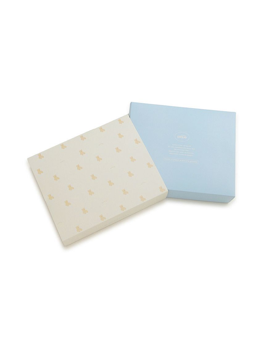 GELATO PIQUE KIDS & BABY「【ラッピング済み】【BABY】ベアポンチョ&スタイ2点セット ギフトBOX」|その他ベビー用品|