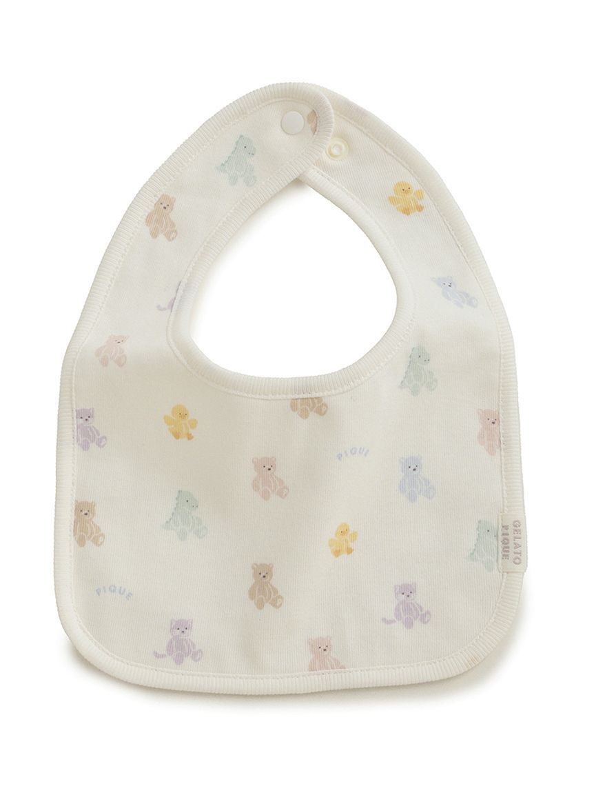 GELATO PIQUE KIDS & BABY「【ラッピング済み】【BABY】ベアポンチョ&スタイ2点セット ギフトBOX」|その他ベビー用品|