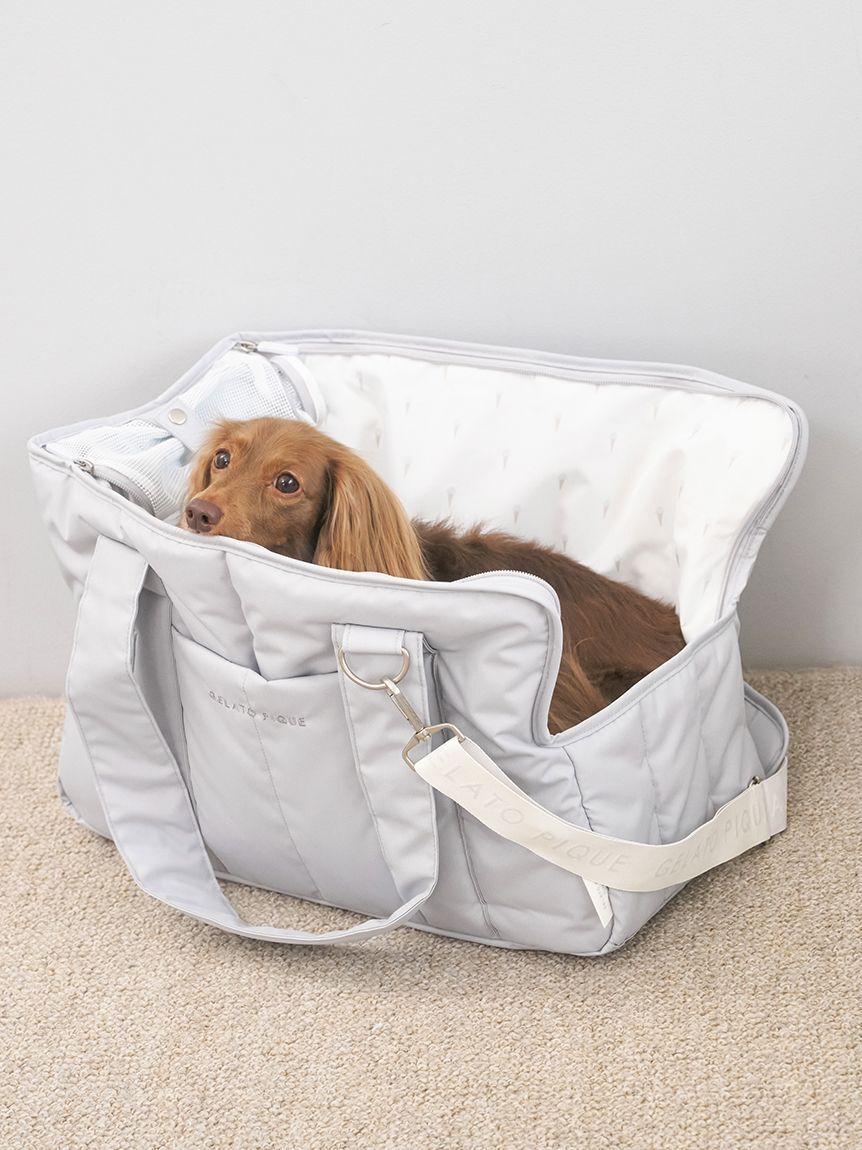  GELATO PIQUE CAT&DOG「【CAT&DOG】キルティングキャリーバック」|その他|