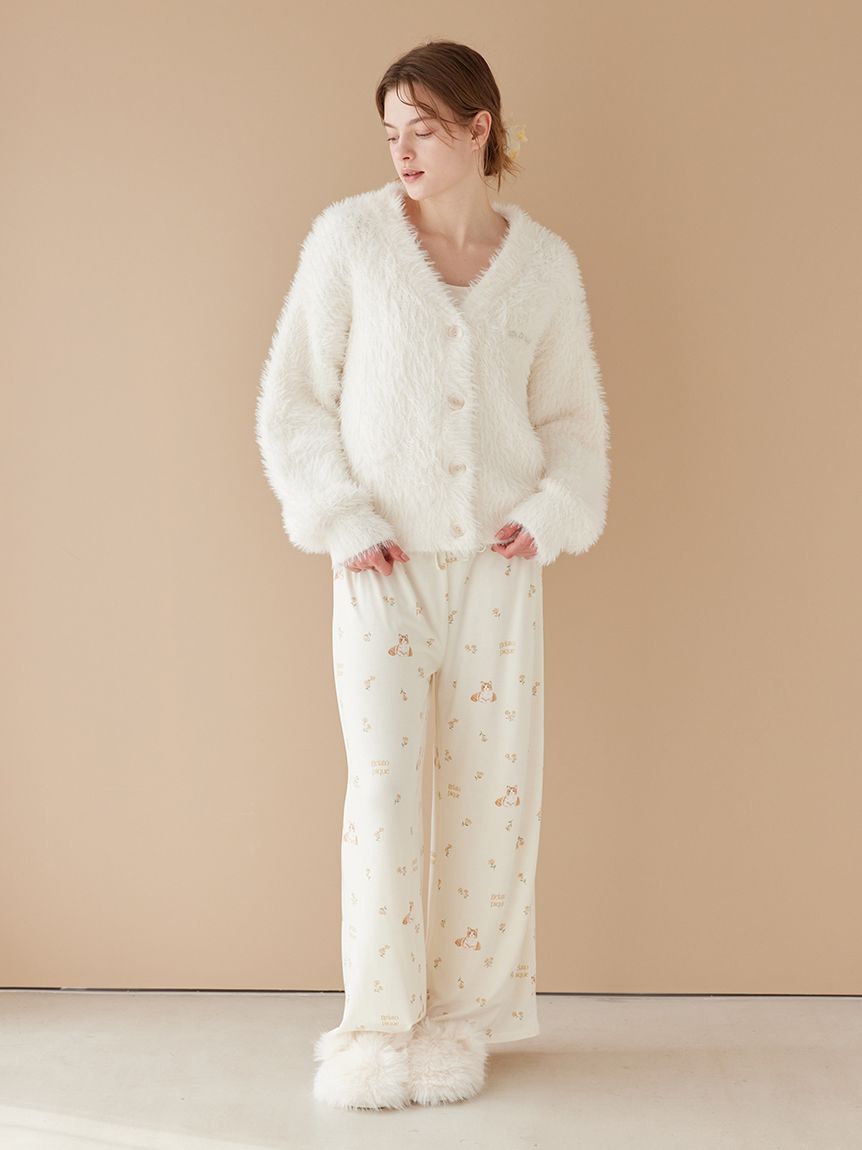 gelato pique「キャットファールームシューズ」|ルームシューズ|