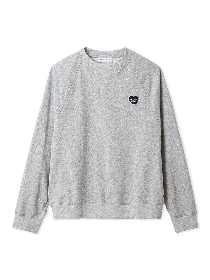 GELATO PIQUE HOMME「【HOMME】裏毛ハートロゴ刺繍プルオーバー」|プルオーバー|