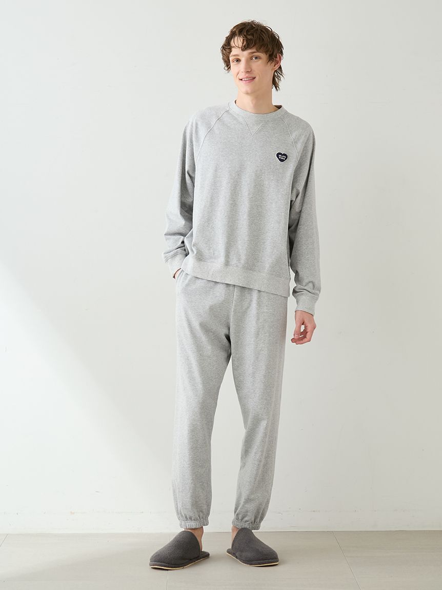 GELATO PIQUE HOMME「【HOMME】裏毛ハートロゴ刺繍プルオーバー」|プルオーバー|