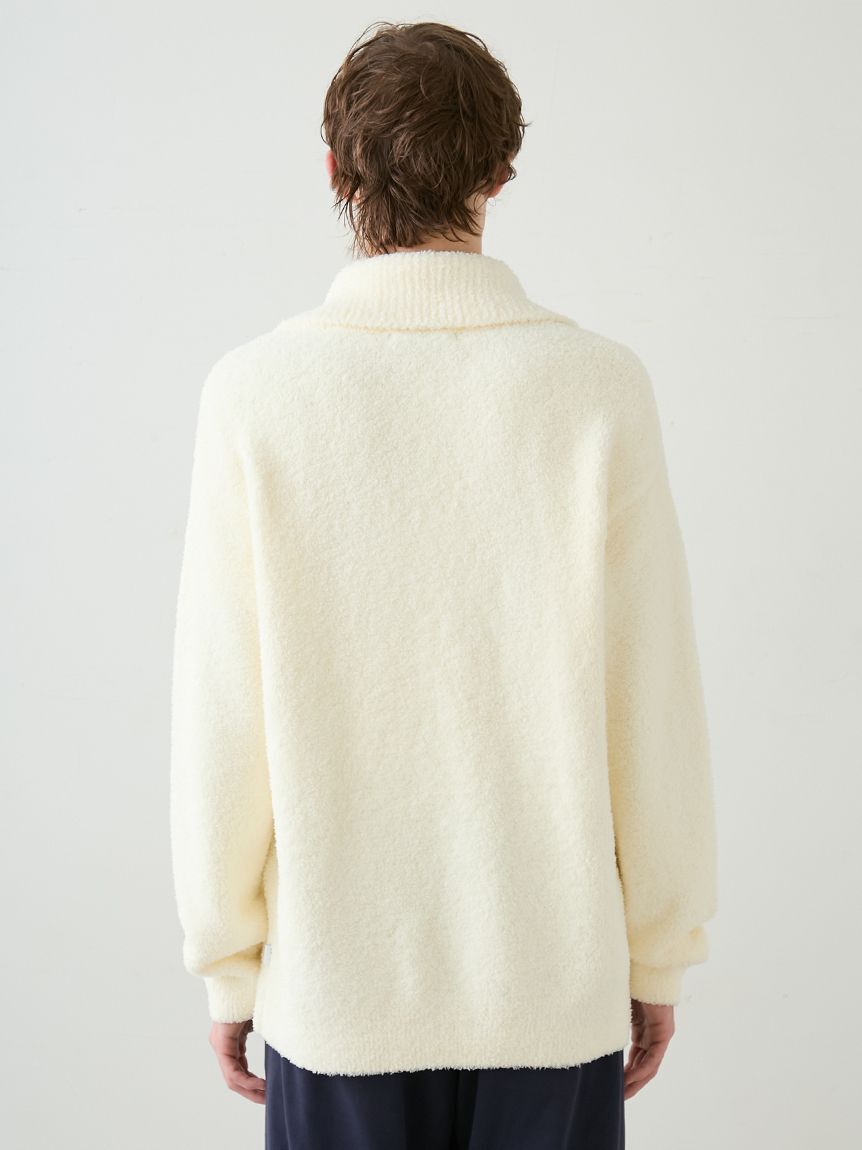 GELATO PIQUE HOMME「【HOMME】べビモコハートロゴ刺繍カーディガン」|カーディガン|