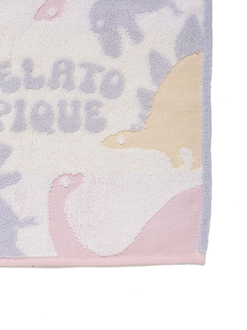 gelato pique「ダイナソーハンドタオル」|ハンカチ|