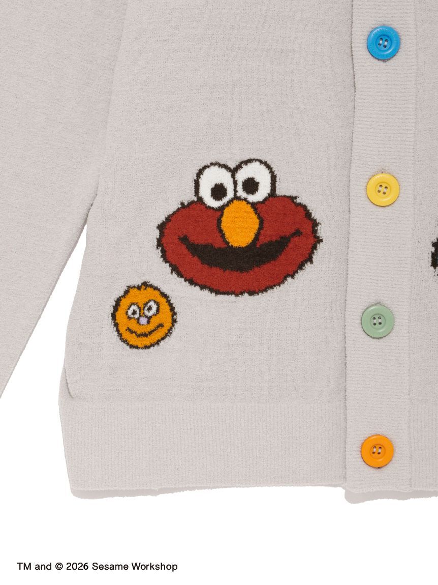 GELATO PIQUE HOMME「【SESAME STREET】【HOMME】エアリーモコアップリケカーディガン」|カーディガン|