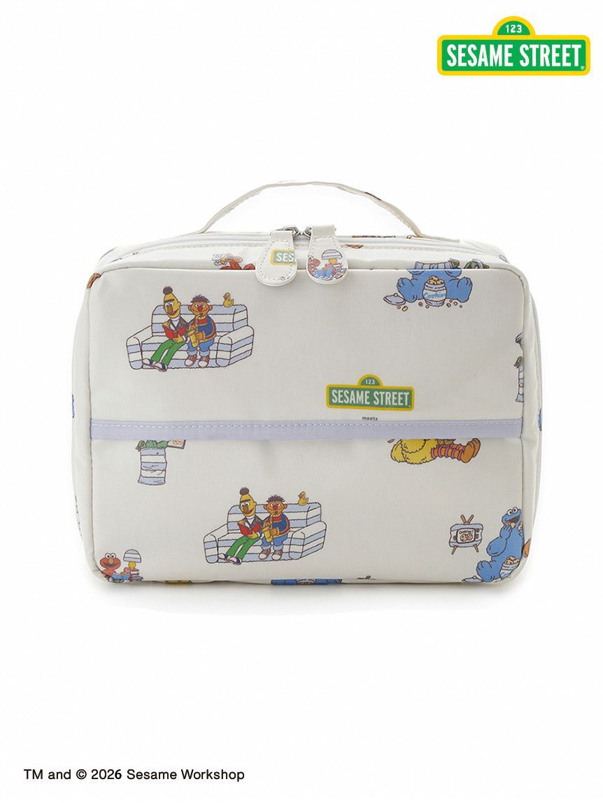 gelato pique「【SESAME STREET】総柄おむつポーチ」|マタニティ・ママグッズ|OWHT