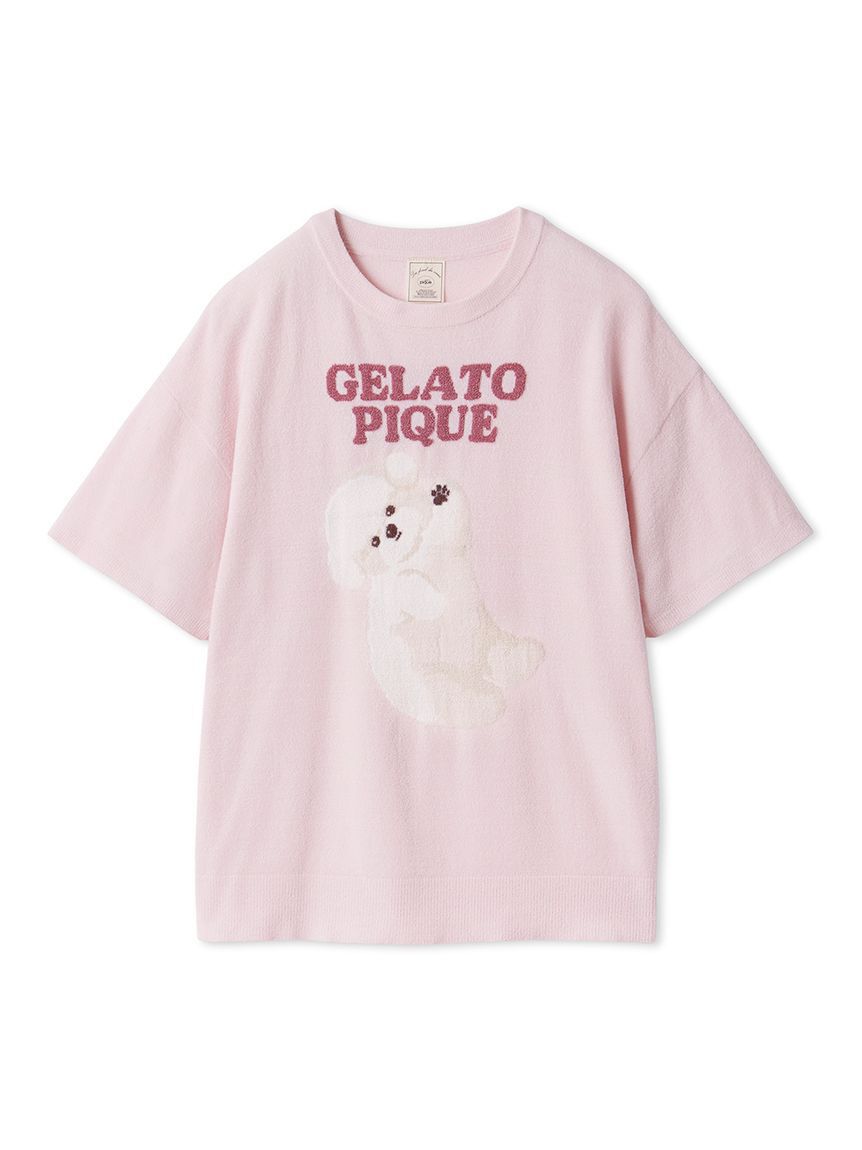 gelato pique「【ONLINE限定カラーあり】ドッグジャガードプルオーバー」|ルームウェア|