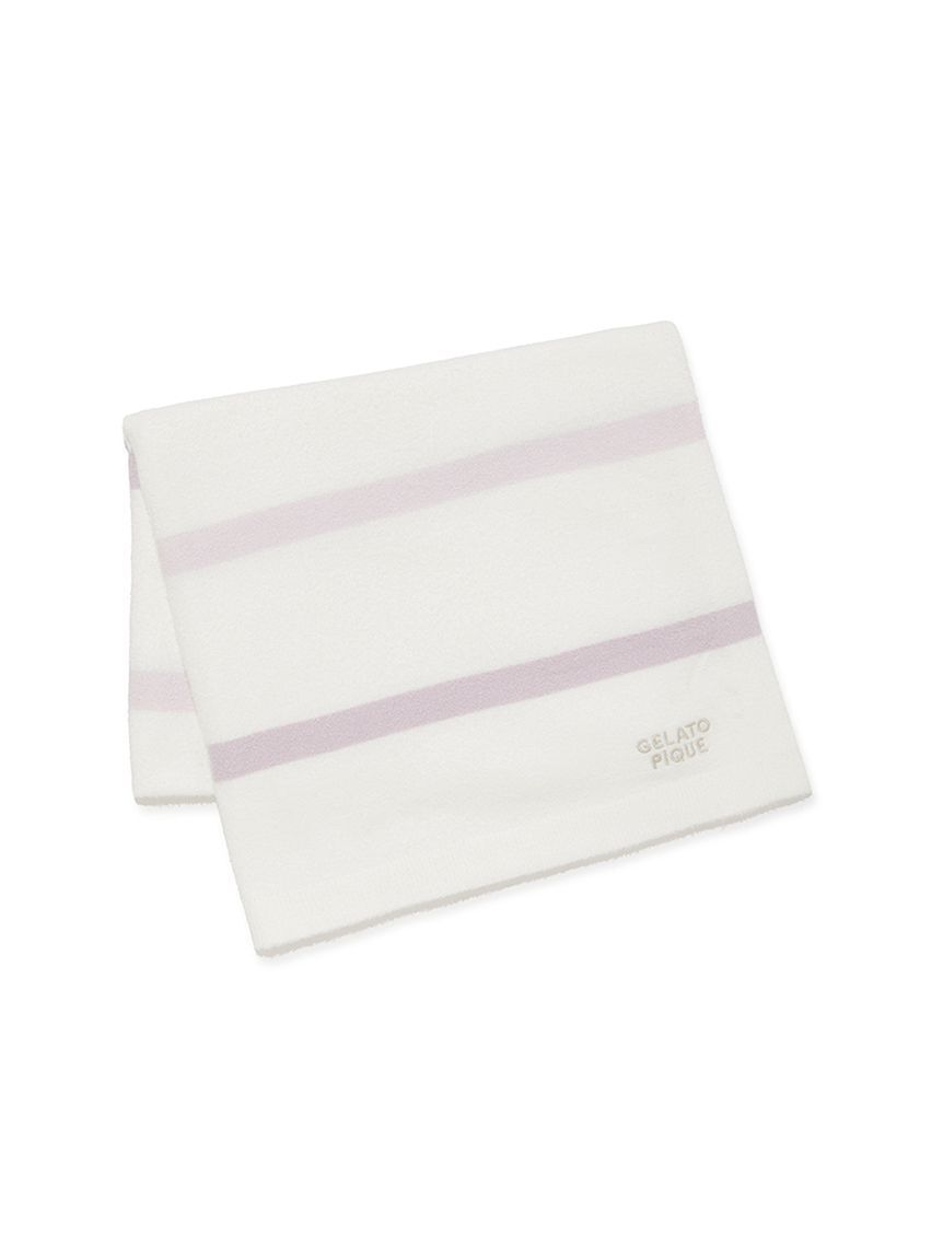 gelato pique「ウォッシャブルスムーズィーボーダーブランケット」|ブランケット|LAV