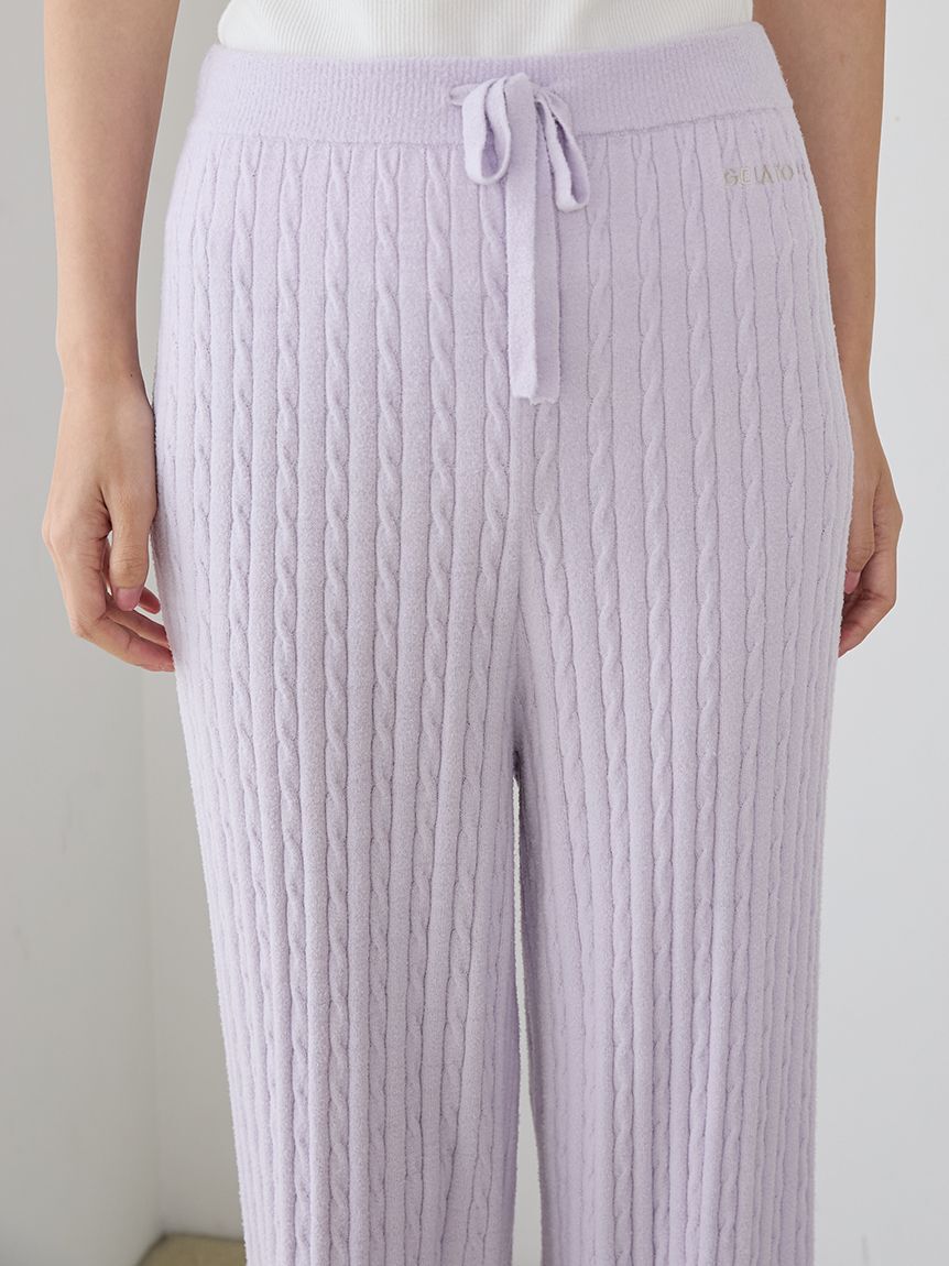 gelato pique「スムーズィーliteアランロングパンツ」|ルームウェア|