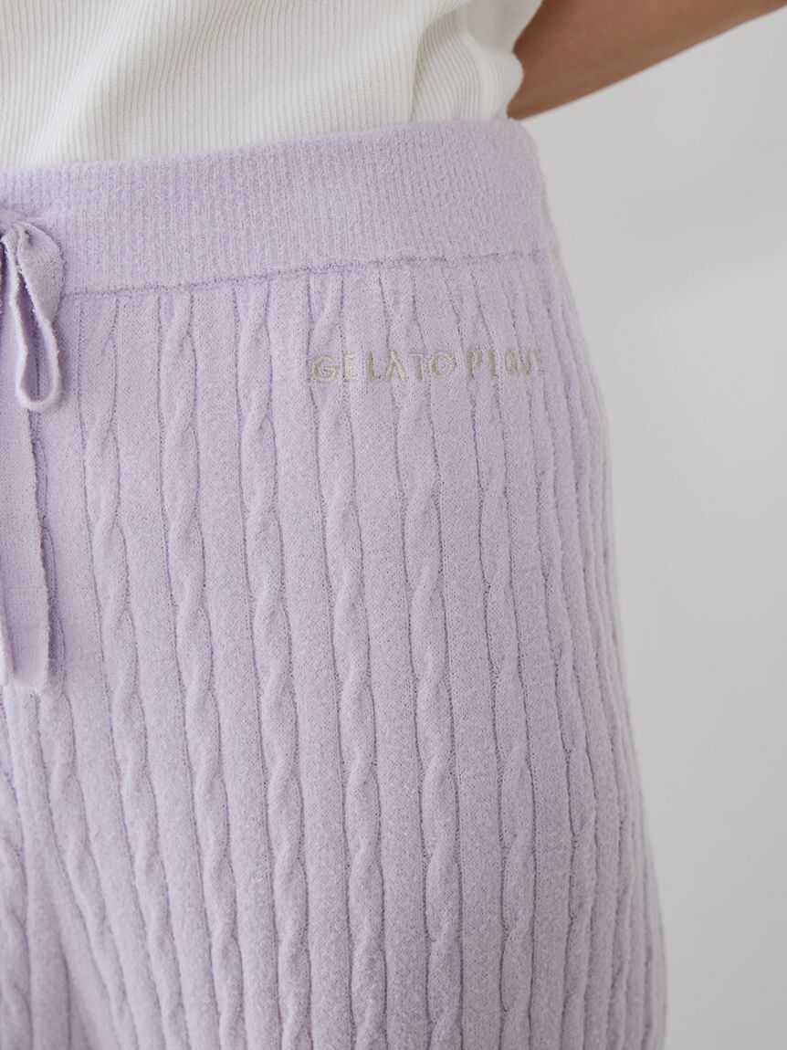 gelato pique「スムーズィーliteアランロングパンツ」|ルームウェア|