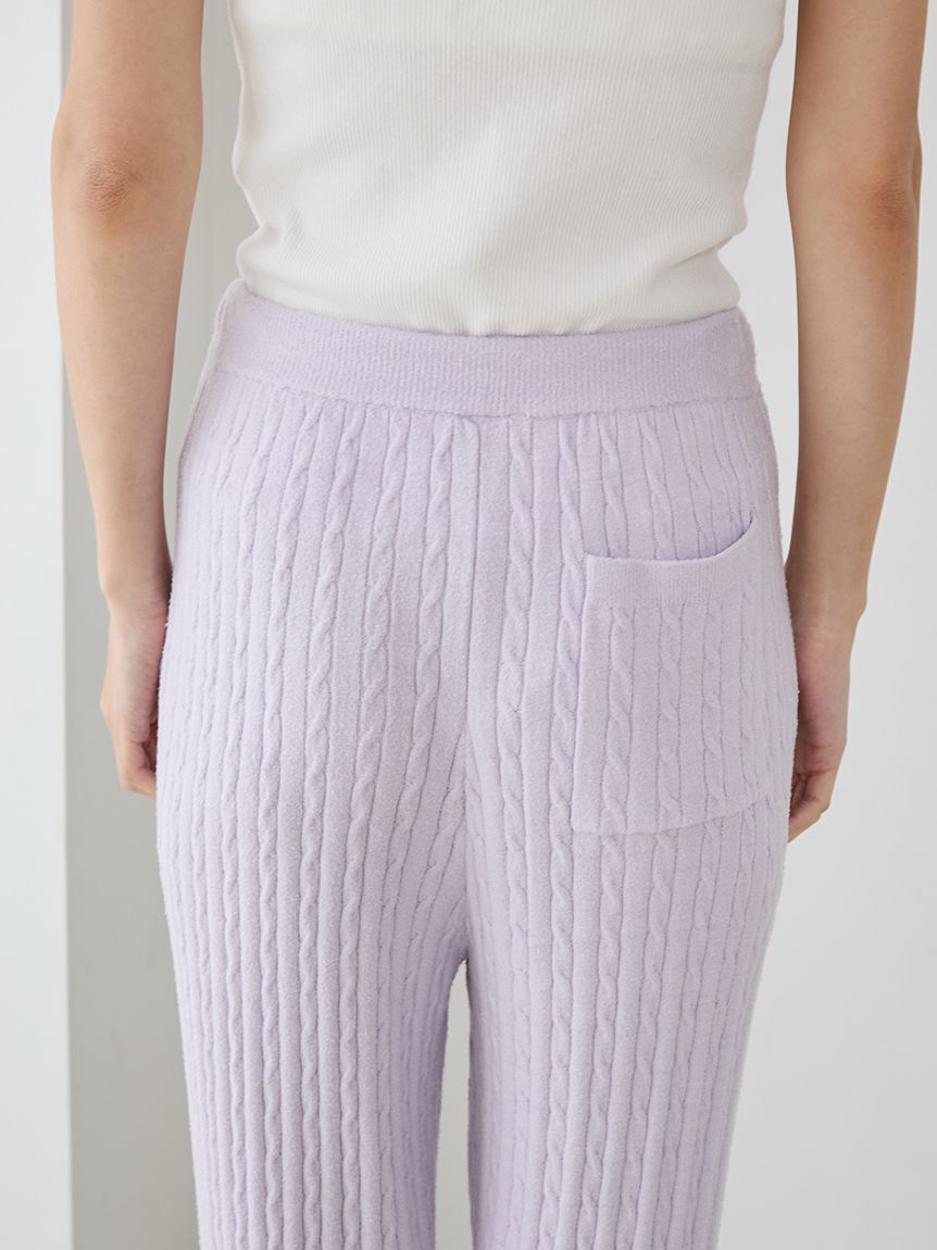 gelato pique「スムーズィーliteアランロングパンツ」|ルームウェア|