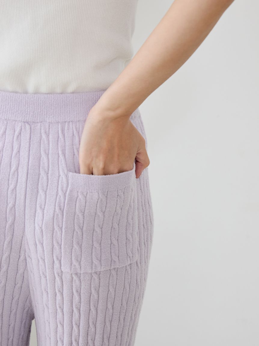 gelato pique「スムーズィーliteアランロングパンツ」|ルームウェア|