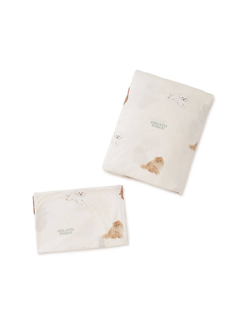 gelato pique Sleep「【Sleep】DOG柄プリント寝具２点セット(シングル)」|その他|