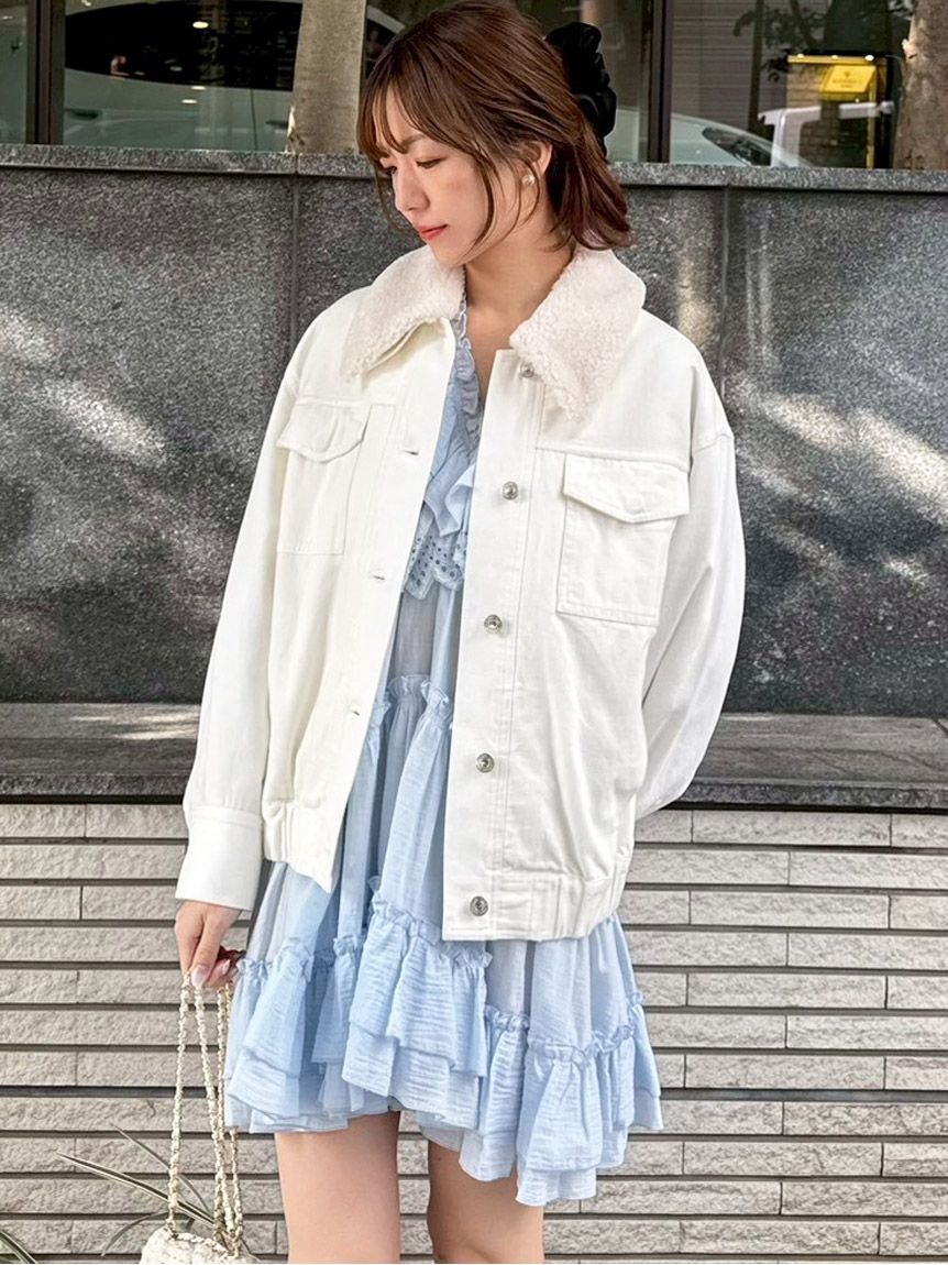 SNIDEL「ライナーブルゾン」|ブルゾン・スタジャン|