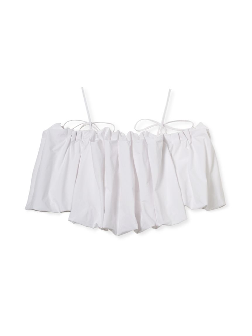 SNIDEL「オフショルタックバルーンブラウス」|シャツ・ブラウス|WHT