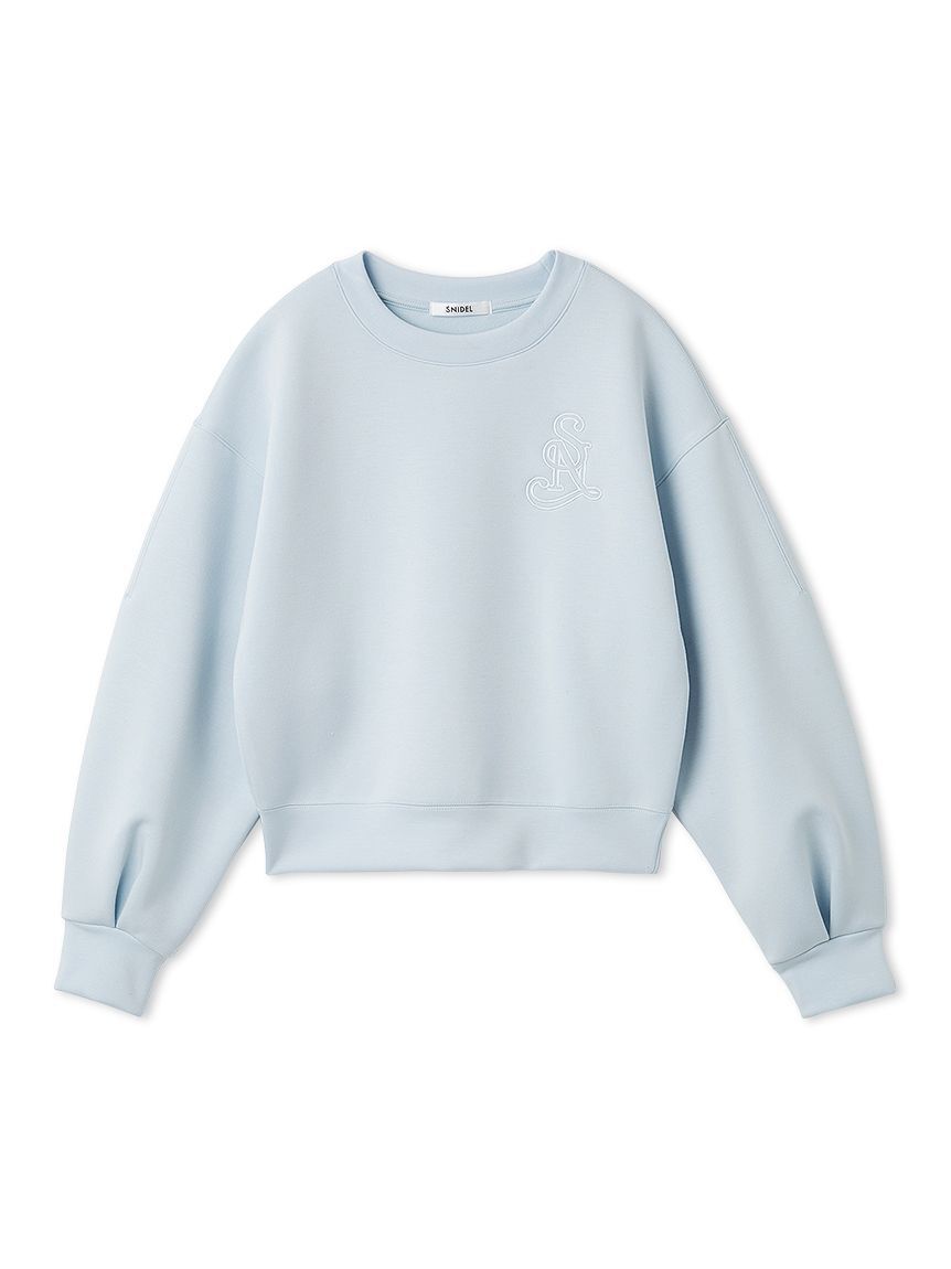 SNIDEL「ボンディングロゴスウェットプルオーバー」|スウェット・ジャージ|