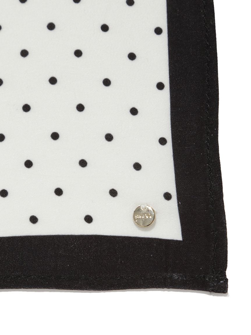 SNIDEL「グレージングフラワースカーフ」|バンダナ・スカーフ|