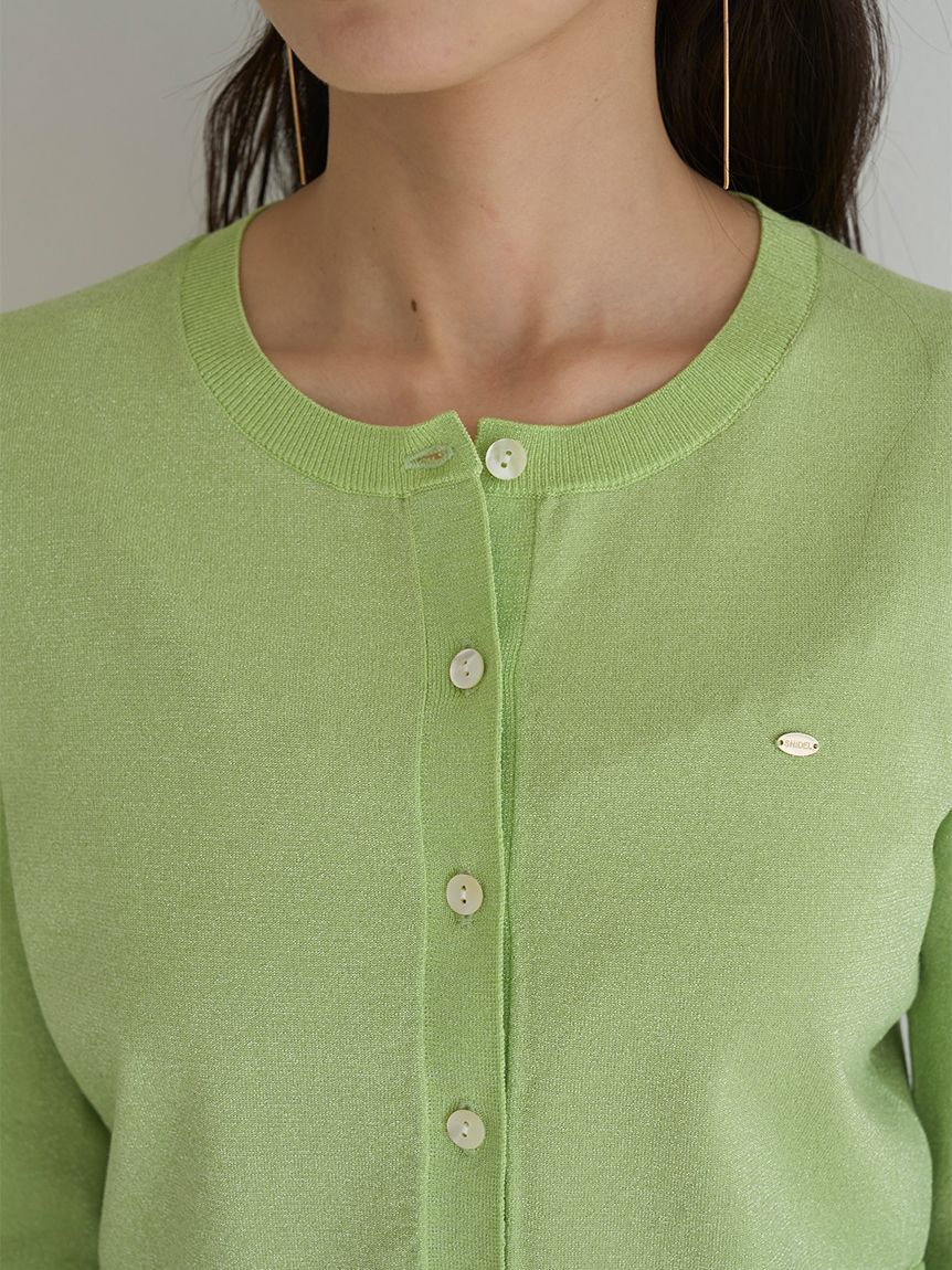 SNIDEL「UVカットベーシックニットカーディガン」|カーディガン|