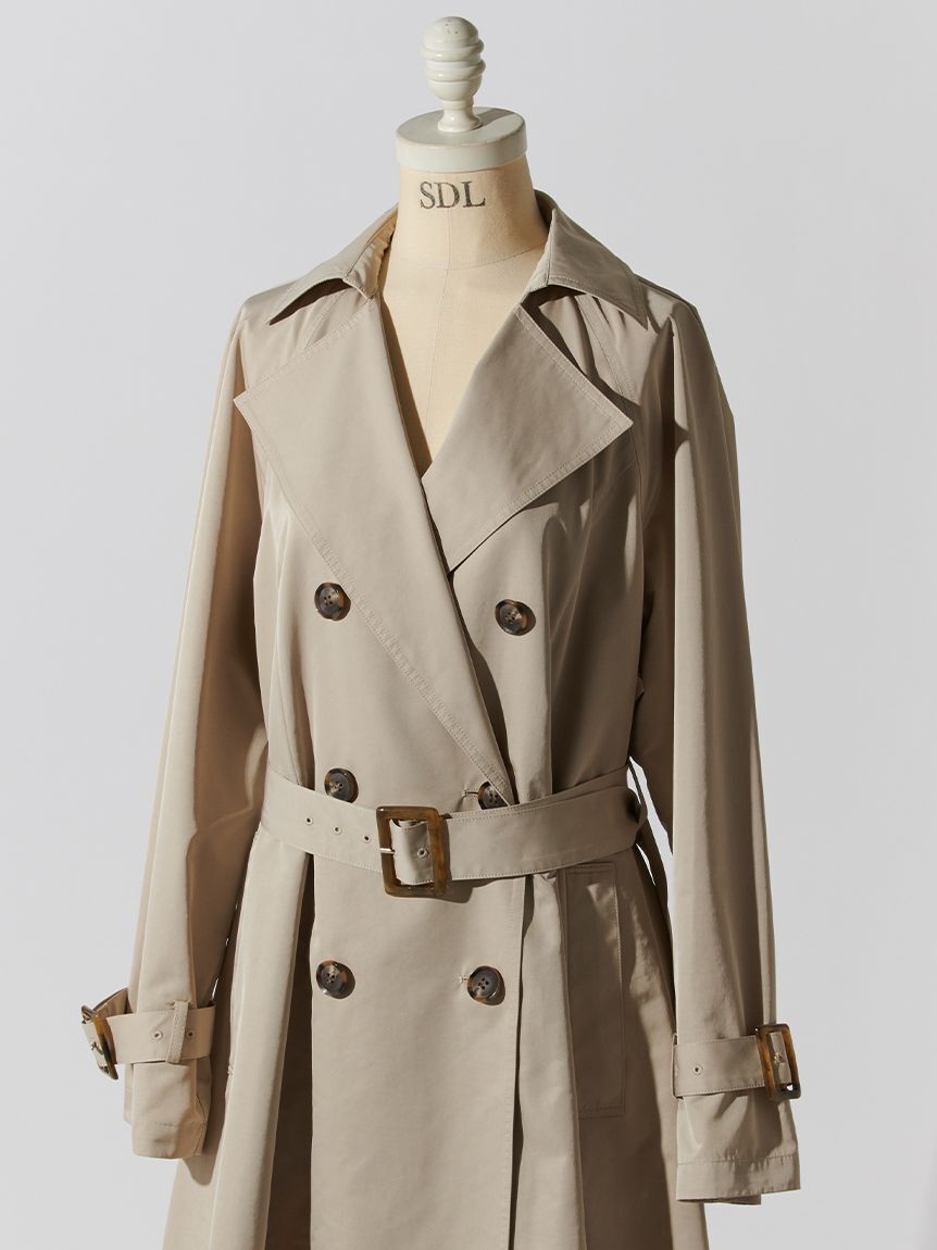 SNIDEL「バリエーションドレストレンチコート」|トレンチコート|