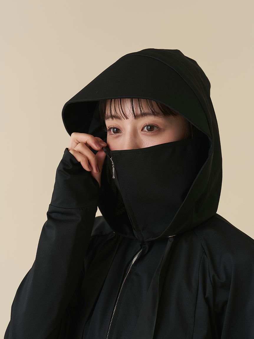 SNIDEL「【WEB限定/LUMISHADE】サンバイザー付きUVカットパーカー」|パーカー|