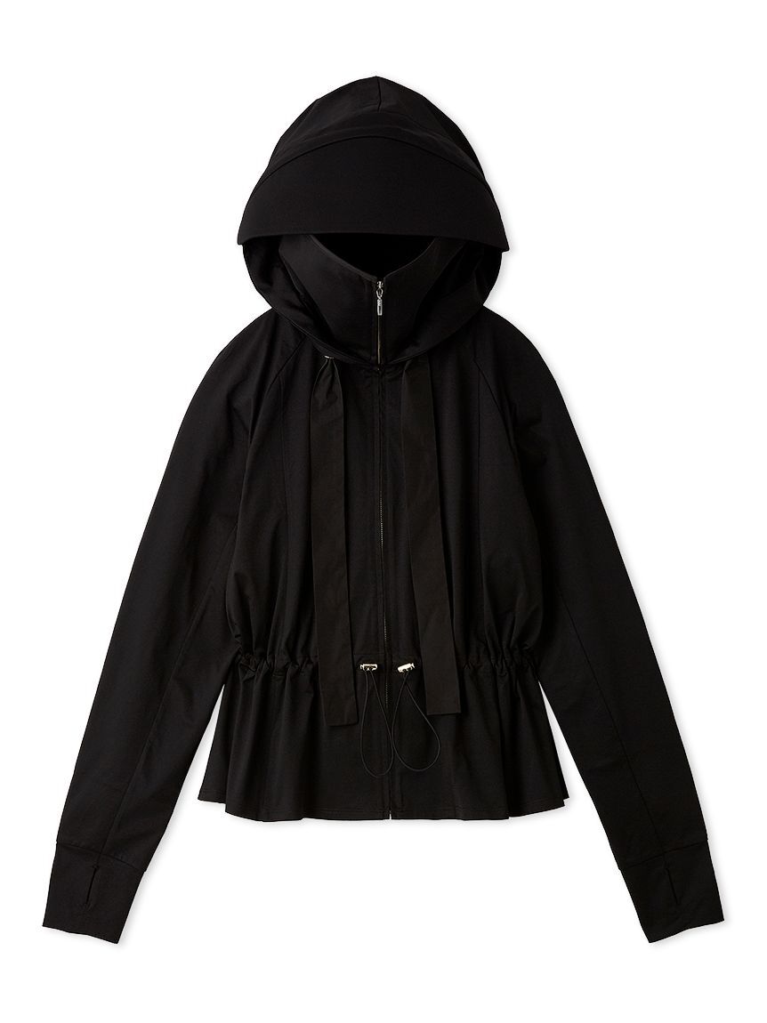 SNIDEL「【WEB限定/LUMISHADE】サンバイザー付きUVカットパーカー」|パーカー|