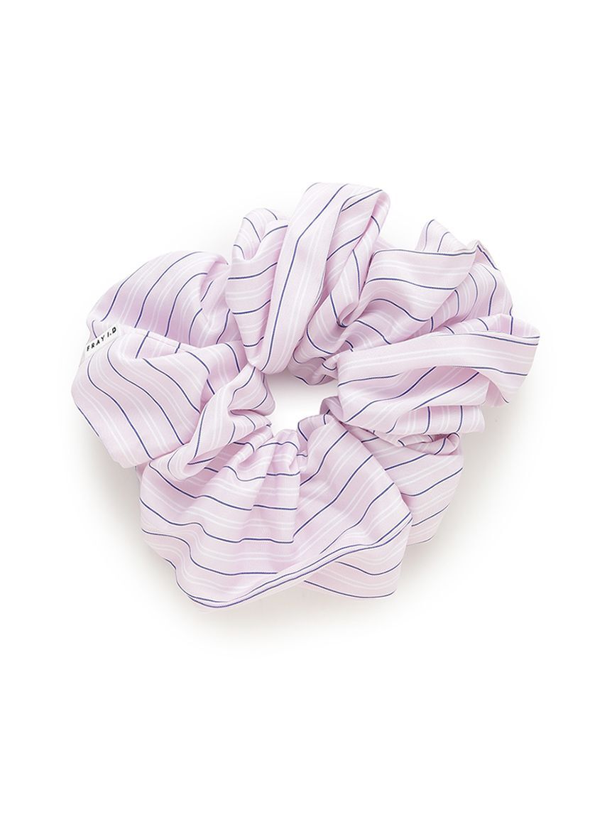 FRAY I.D「ストライプブロードシュシュ」|ヘアバンド|