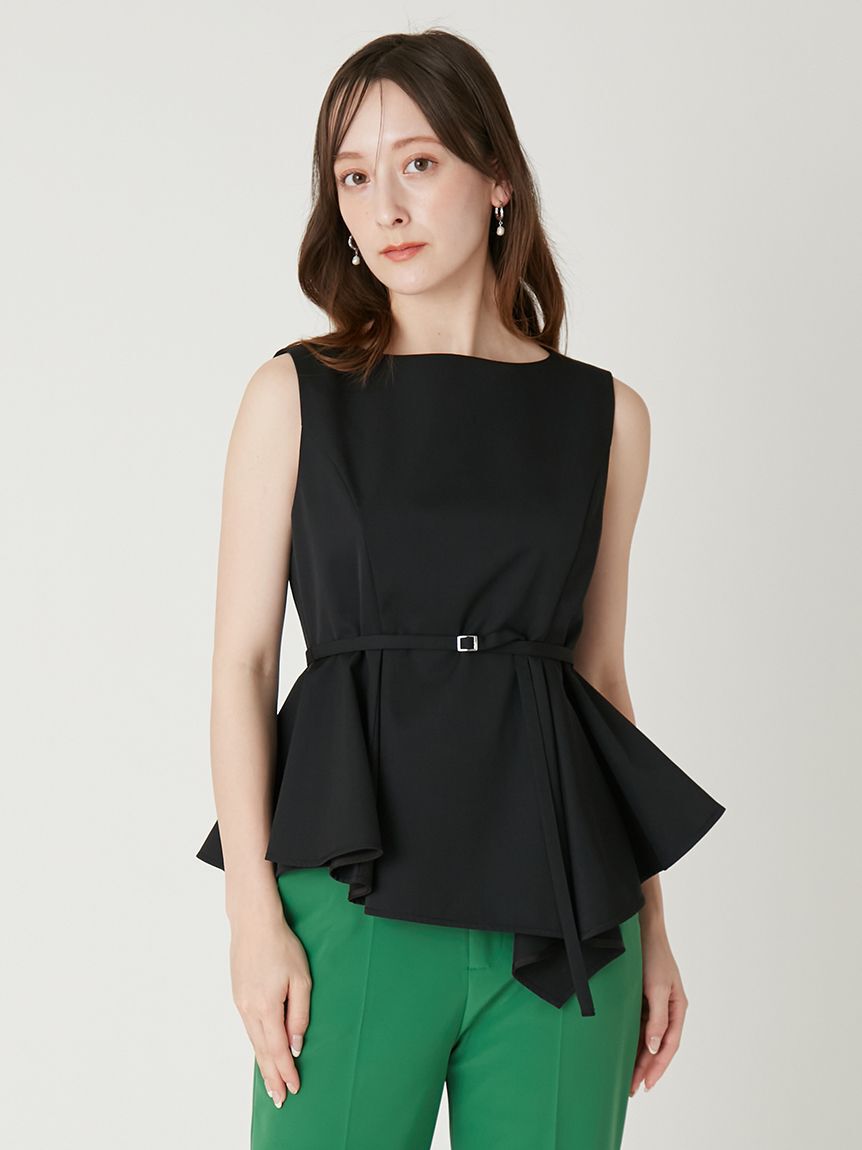 FRAY I.D「アシメペプラムチュニック」|シャツ・ブラウス|