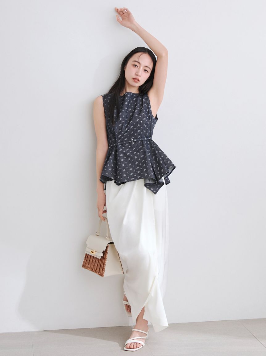 FRAY I.D「アシメペプラムチュニック」|シャツ・ブラウス|