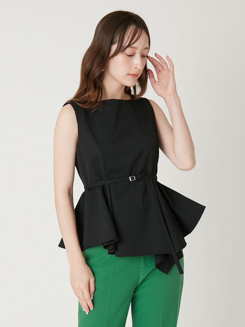 FRAY I.D「アシメペプラムチュニック」|シャツ・ブラウス|