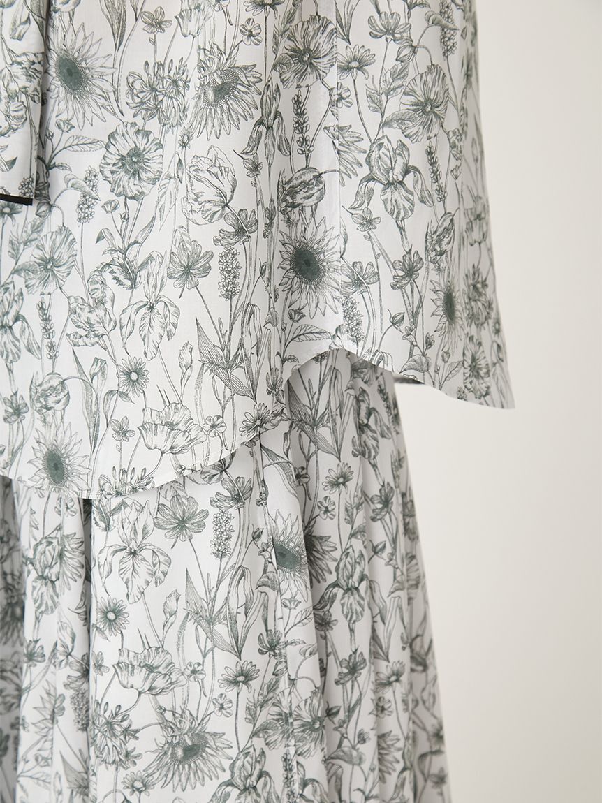 FRAY I.D「【FRAY I.D MADE WITH LIBERTY FABRIC】ボウタイブラウス／ウォッシャブル」|シャツ・ブラウス|